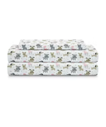 Beatrice Homes Microfiber Whimsical Puppy Print Queen Sheet Set - £23.57 GBP