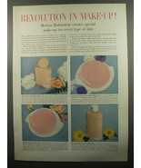 1951 Helena Rubinstein Make-up Ad - Revolution in make-up! - $18.49