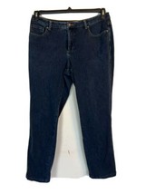 Women&#39;s Black Coldwater Creek Stretch Jeans Pant. Size L14. 96% Cotton/ 4% Spand - £17.16 GBP