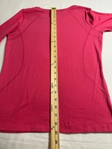 BCG Women’s Pink Cotton Blend Long Sleeves Pullover Shirt Top Size Medium image 10