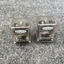 Lot of 2 - Dayton 5X837F General Purpose Relay 24VAC Coil 10A Used - £9.55 GBP