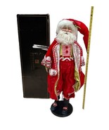 Katherine&#39;s Collection Wayne Kleski Santa Claus Doll 33&quot; Stand Original Box - £432.63 GBP