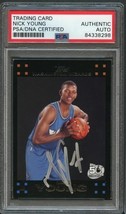 2007-08 Topps #126 Nick Young Signed Rookie Card AUTO PSA Slabbed - £62.92 GBP