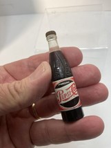 Vintage Pepsi Cola KEM Mini Soda Bottle Figural Cigarette Advertising Lighter 3” - £31.93 GBP