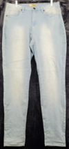 Hybrid&amp;Co. Jeans Womens Size 16 Blue Denim Cotton Pockets Flat Front Medium Wash - £7.85 GBP