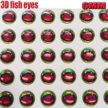 2022 new 3D fish eyes ,colors fishing lure eyes 5mm, 6mm size  each lot 500pcs - £54.17 GBP