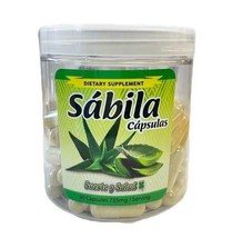 Sabila (Aloe Vera) 90 Capsules 735mg 100% Natural - £10.27 GBP