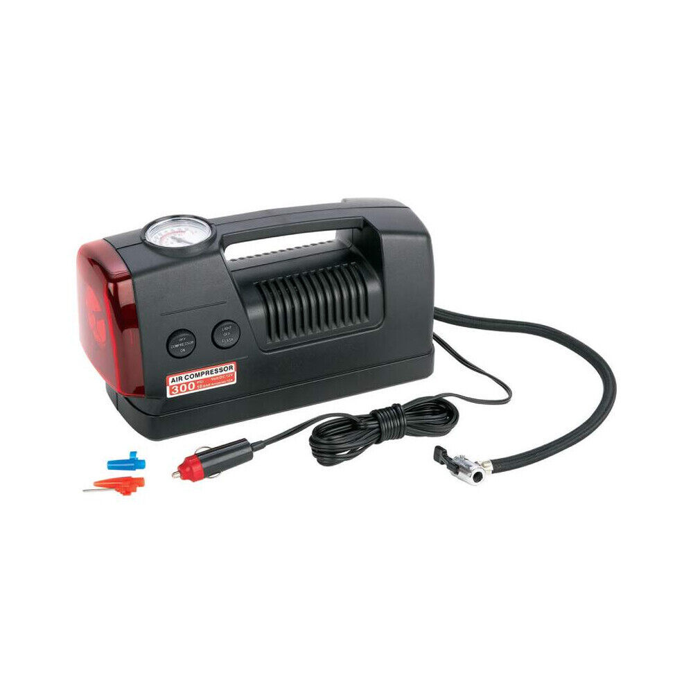 3-in-1 300psi Air Compressor and Flashlight - $45.88