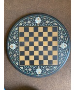 18&quot; Table Marble Inlay Top pietra Dura Home garden Tea &amp; Coffy dining Decor - $968.60 CAD