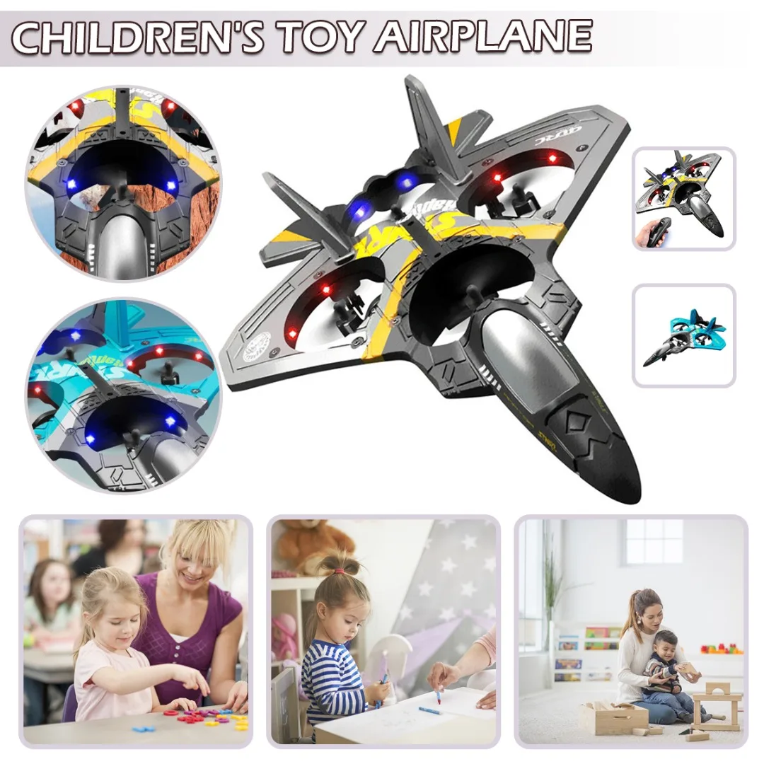 Remote Control V17 RC Aircraft Plane Toy For Children EPP Foam Airplane Model - £35.65 GBP