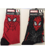 NEW Marvel Spider-Man Unisex Crew Socks Size 9-13 - $234.64 MXN