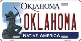 Oklahoma Novelty Metal License Plate LP-6219 - £15.94 GBP