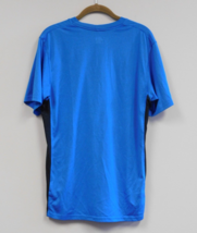 Nike Fit Dry Men&#39;s Blue and Black  Short Sleeve Athletic Shirt Size Medium - £11.86 GBP