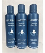 (3) Harry&#39;s Men&#39;S Foaming Shave Gel with Aloe, 6.7 Oz - $27.15 CAD
