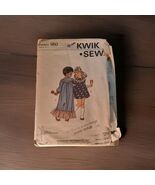 KWIK SEW PATTERN #960 GIRLS TWO LENGTH COTTAGECORE STYLE DRESS PATTERN  ... - $235.13 MXN