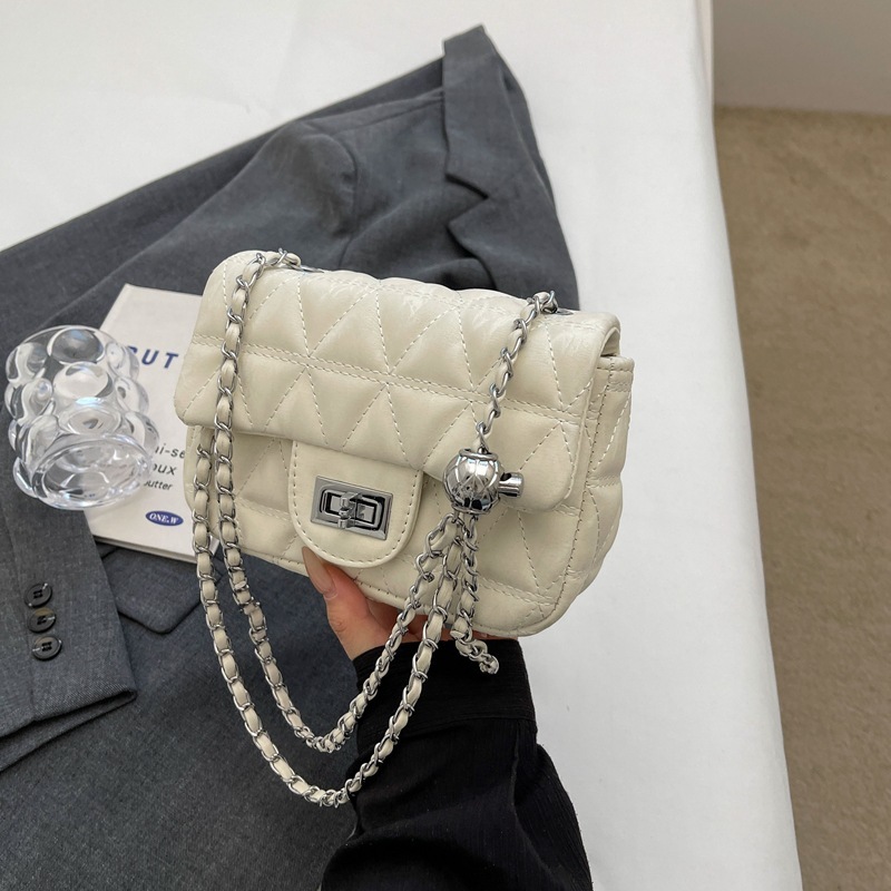 Simple Fashion Personality Small Square Bag Underarm Bag 2024 Spring Elegant Jo