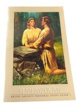 Remember Me 1989 Relief Society Personal Study Guide 1 LDS Mormon Book - £9.49 GBP