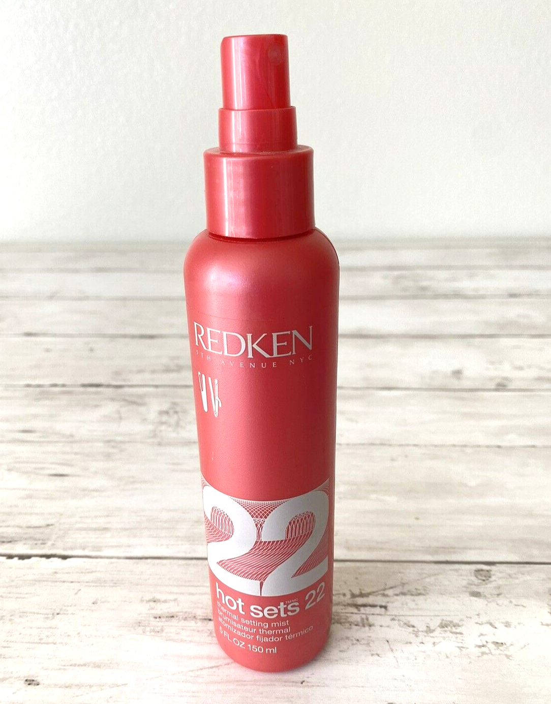 REDKEN Hot Sets 22 Thermal Setting Mist High Hold 5.0 oz No Cap-New - $23.33