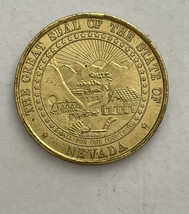 The Great Seal Of The State Of Nevada 36th State Token Coin - £7.86 GBP