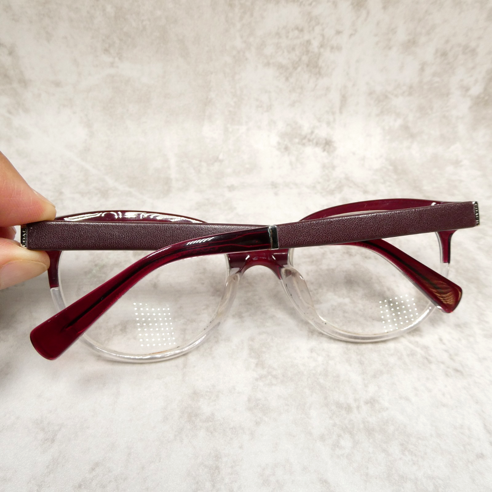 Coach Bordeaux Crystal Sunglasses Eyeglasses FRAMES - HC6084QF 5383 52-19-135 Item image 3