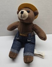 Smokey The Bear Plush 8&quot; Stuffed Toy Small Collection Smokey Signals Inc. - £9.34 GBP