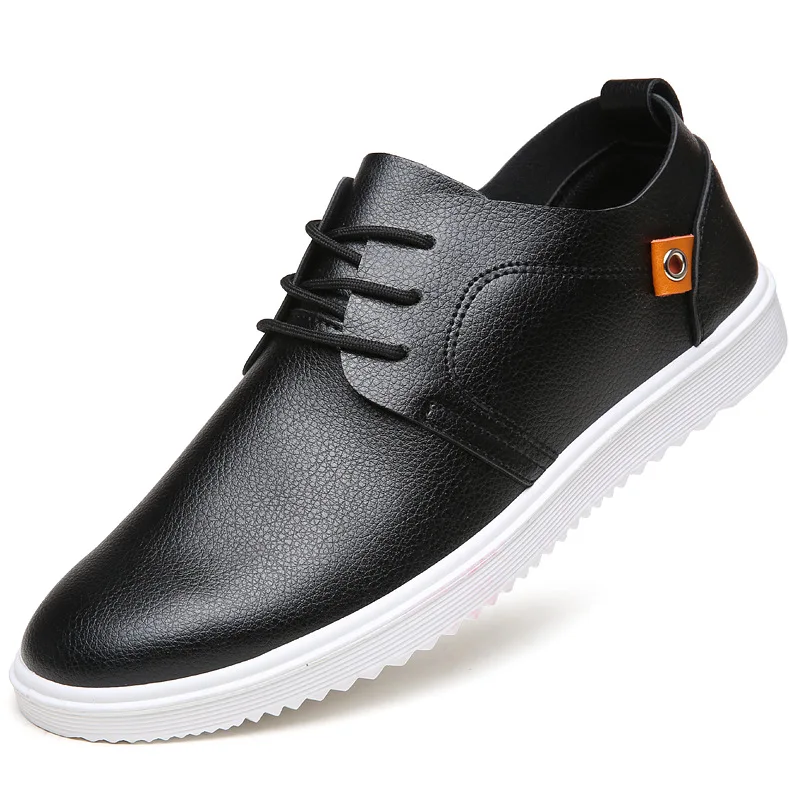 Men Leather Casual Shoes Men 2024 Summer  Comfortable Flat Shoes for Men Trendy  - £212.19 GBP