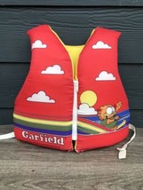 VTG 1985 Garfield Life Jacket Preserver Flotation Type 3 PFD Children Med 24-29” - £21.46 GBP