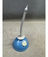 Vintage Eagle Oil Can Thumb Pump Oiler 8" Flexible Spout USA - $48.65