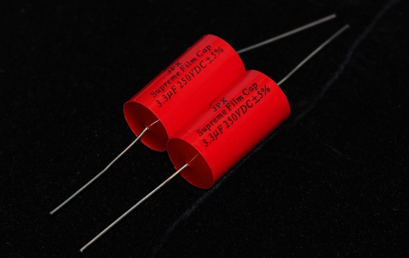 JPX Supreme Film Capacitors for Audio 3.3uF 250VDC 2 pcs ultra low loss   ! - $8.59