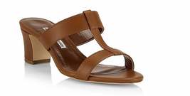 Kesbihi 50 Leather Mules Heeled Sandals - £388.78 GBP