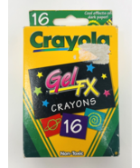Vintage Crayola Gel FX Crayons 16 Count 2001 - €34,36 EUR Vintage Crayola Gel FX Crayons 16 Count 2001 - €34,36 EUR