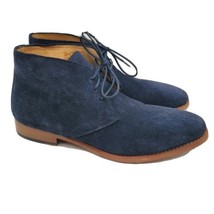 Jack Erwin Chukka Boots Mens Size 8.5 Blue Suede - £51.80 GBP