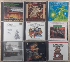 Choir And Vocal Ensembles Holiday Christmas CD Lot of 9 In Bleak Mid-winter  The - £13.95 GBP