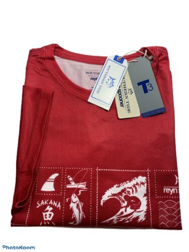 Southern Tide Men’s S/S Reyn Spooner Performance T-Shirt Red.Sz.M.MSRP$48.00 - £29.28 GBP