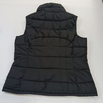 Calvin Klein M7XT7444 Women's Black Full Zip Pockets Puffer Vest Size XL image 2