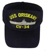 USS ORISKANY CV-34 HAT - Navy Blue - Veteran Owned Business - £17.95 GBP