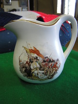 McCOY Pottery..... BATTLE OF BUNKER HILL PITCHER by John Trumbull.......... - $10.40