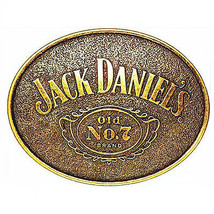 Jack Daniel&#39;s Rustic Logo Belt Buckle Brown - £24.08 GBP