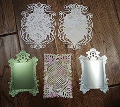 Anna Griffin Set of 5 Handmade Paper Frame Die Cuts - £5.48 GBP