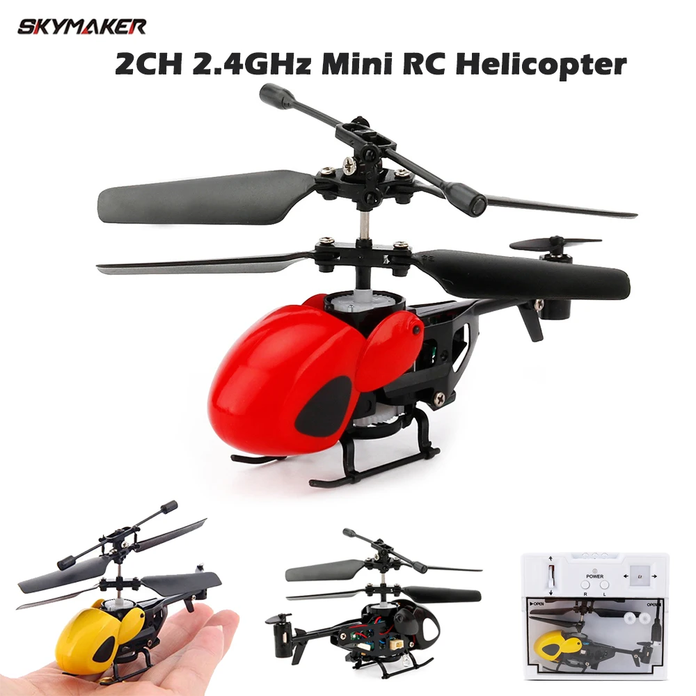 RC Mini Helicopter 2CH Portable QS5012 with 610 Brushed Motor RC Mini Helicopter - £19.22 GBP+