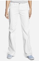 Eddie Bauer Women&#39;s White Curvy Denim Jeans, New! - £18.77 GBP+