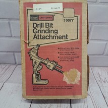 VTG Sears Craftsman Drill Bit Grinding Attachment 96677 Original Box Manual - $261.72 MXN