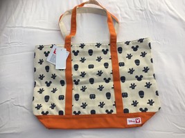 NWT/DISNEY/DISNEY JAPAN/MICKEY MOUSE PARTS/CANVAS TOTE BAG - £47.54 GBP