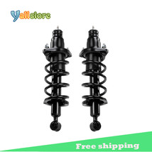 New Rear Pair Complete Struts &amp; Coil Springs Assembly for 01-05 Honda Civic - £80.25 GBP