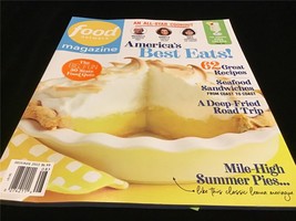 Food Network Magazine July/Aug 2022 America&#39;s Best Eats! 62 Great Recipes - £7.82 GBP