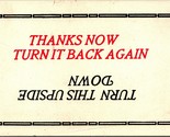 Turn This Card Upside Down Humor 1910s Hot Shots 603 Motto Postcard UNP ... - $9.76