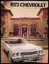 1973 Chevrolet Brochure- Impala Convertible Caprioce Bel Air Xlnt! - $7.92