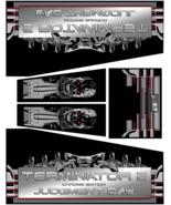 Terminator 2 Pinball Cabinet Graphic Pinball Decal Vinyl Sticker graphic... - €153,79 EUR