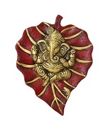 Odishabazaar White Metal Patta Ganesh Wall Hanging Multicolour Set of 6 - $9.70