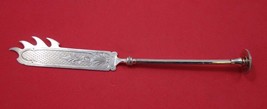 Old English by Gorham Sterling Silver Cheese Knife w/Pick BC Diaper Work C.1867 - £204.96 GBP